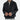 Men's black lightweight cotton ribbed blazer in size 2XL, worn by a person showcasing the front and sleeve details, highlighting its casual and versatile fashion style.