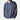 Men's marine blue lightweight cotton ribbed blazer in size 2XL, featuring long sleeves and a casual, versatile design perfect for pairing with a white dress shirt.