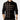 Men's luxury crew neck sweater with a black plaid geometric pattern, featuring long sleeves and a comfortable fit.