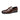 Men's luxury brown leather loafers with buckle, formal slip-on shoes displayed on a surface, showcasing the elegant design and high-quality leather material.