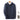 Men's grey luxury half-zip cashmere sweater with a high collar and long sleeves, showcasing premium winter knitwear.