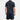 Men's navy blue polo shirt paired with matching active shorts, displayed as a casual and breathable summer outfit.