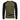 Men's olive green and black raglan sweatshirt, featuring long sleeves, a round neck, and contrasting design, ideal for autumn wear.
