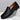 Men's premium blue leather penny loafers, luxury slip-on shoes with sleek design and high-quality craftsmanship.