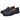 Men's premium blue leather penny loafers featuring a luxury slip-on design, made with high-quality leather and synthetic rubber soles, ideal for formal or dress occasions.