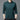 Men's dark green XL V-neck sweater with patterned shoulder, featuring long sleeves and casual office wear style.