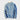 Men's sherpa-lined blue denim trucker jacket featuring a fleece collar, button closure, and multiple pockets.