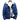 Men's blue sherpa-lined denim jacket in size 2XL featuring a warm fleece interior, long sleeves, and a classic collar design.