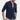 Men's long sleeve black Henley shirt with a slim fit, featuring a contrasting collar and buttoned neck design. The shirt is styled as outerwear, showcasing a modern and cool aesthetic suitable for casual or semi-formal occasions.