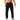 A pair of men's slim fit black joggers in a lightweight fabric, designed for athletic wear. The joggers are displayed in a size 3XL, showcasing their sleek and form-fitting style.