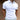 Men's 3XL slim-fit white zip polo shirt with a stylish collar, showcasing long sleeves and a versatile design suitable for casual or semi-formal occasions.