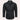 Men's black slim fit cotton shirt, lightweight with two chest pockets, featuring a classic collar and button-down front in size 3XL.