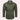 Men's slim fit cotton shirt in green, featuring long sleeves, a collar, and two chest pockets. The shirt is designed with buttons and a lightweight material, suitable for casual or formal wear.