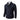 Men's slim fit geometric zip-up cardigan in dark gray, featuring a modern design with a high collar, long sleeves, and a streamlined silhouette, suitable for both casual and formal occasions.