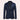 Men's slim fit navy blue blazer featuring a formal design with a structured collar and long sleeves, suitable for evening and party occasions.
