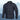 Men's slim fit navy lightweight bomber jacket with a zipper pocket, featuring a sleek design with a zip-up front, long sleeves, and a ribbed collar and cuffs, suitable for casual and stylish outerwear.