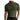 Men's Army Green Slim Fit Turtleneck T-shirt, 3XL, Short Sleeve, Cotton Fabric, Stylish and Breathable Design.