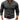 Men's slim fit white Henley shirt with a zipper placket, featuring long sleeves and a stylish neckline.