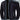 Men's stylish insulated winter jacket in Nero color, featuring a high collar, contrasting panel, and long sleeves; available in size 4XL.