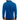 Men's tailored fit blue dress shirt with button cuffs and no pockets, featuring a solid azure color and a classic collar.