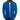 Men's tailored fit blue dress shirt, solid color, button cuff, no-pocket, shown in size 2XL.