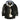 Men's thermal hooded plaid jacket in army green, featuring a fleece lining, button closures, and long sleeves, designed with a tartan pattern.