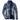 Men's vintage distressed slim fit denim jacket in faded gray with prominent sleeve and collar detailing, featuring a button-up design and a subtle blue tint, available in size 3XL.