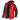 Men's red waterproof thermal insulated windproof fleece winter jacket, size 3XL, featuring long sleeves and a high collar for added protection against the elements.
