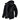 Men's black waterproof thermal ski jacket in 3XL size, featuring a fleece lining, windproof design, hood, and multiple pockets for convenience.