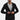 Men's black linen blazer with a lightweight and breathable design, featuring a dress shirt underneath. The image highlights details such as the sleeve, waist, and arm, suitable for summer wear in a 3XL size.