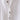Men's white linen Mandarin collar short sleeve casual summer shirt on hanger showing front view with button-down design.