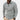Men's lightweight casual long sleeve polo shirt in gray, size 3XL, featuring a zipper closure and a classic polo collar.