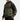 Military green tactical camo hoodie featuring a zip pocket, long sleeves, and a collared design, suitable for men's streetwear fashion.