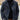 Navy blue men's double-breasted pea coat in size 3XL, featuring a stylish design suitable for fall and winter fashion. The coat has a classic collar, long sleeves, and a sophisticated look reminiscent of a blazer or jacket.