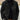 Men's black double-breasted pea coat featuring prominent buttons, a classic collar, and spacious pockets, suitable for fall and winter fashion.