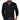 Navy blue men's long-sleeve dress shirt with a contrasting white collar, in size XL, displayed on a mannequin against a white background.