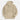 A men's khaki cowl neck hoodie in 2XL size, featuring a ribbed texture and pleated design with long sleeves. The outerwear has a stylish and comfortable fit, suitable for casual wear.