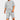 Olive green men's summer streetwear outfit featuring a light gray crew neck tee and matching cargo shorts in 2XL size, highlighting elements such as sleeves, waist, and active pants fit.