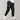 Olive green men's tapered cargo pants designed for lightweight comfort and utility fashion, shown on a model with emphasis on the knee and thigh area.