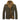 Olive green men's vintage military utility jacket with a sherpa collar, featuring long sleeves and button details, shown in a size 3XL.