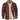 Orange plaid flannel shirt for men in a cotton tartan design, featuring a button-up front, long sleeves, and practical chest pockets, shown in a 5XL size.