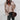 Oversized gray v-neck sweater in a chunky knit design, featuring long sleeves and a casual fit suitable for women, displayed in a khaki color and size XXL.
