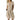 Oversized khaki tunic dress in size 5XL, featuring a casual loose fit, short sleeves, scoop neck, and pockets, displayed on a standing model.