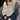 Oversized Women's Striped Hoodie in persimmon color, casual long sleeve top, worn by a model with long hair, showcasing the 2XL size.
