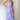 Pink and blue striped maxi dress with spaghetti straps, designed as a summer beach dress.