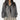 Gray cropped V-neck blouse with puffed sleeves featuring a casual chic style, suitable for outerwear with a focus on the neck and waist.