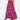 Pink floral pleated midi skirt in a vibrant dark pink shade, featuring a high-waist design and bohemian style, perfect for summer.