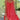 Pink floral sleeveless sundress with an asymmetrical hem in a red color, displayed in size 5XL. The dress features a fashionable design with no sleeves, a defined waistline, and a length that reaches the knee.