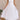 White halter neck backless tulle dress, ideal for weddings and summer events, featuring a flowing one-piece design perfect for bridal parties, available in XL size.