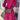 Pink lace midi dress with a high neck and long sleeves, designed for formal wear, shown in a 3XL size.